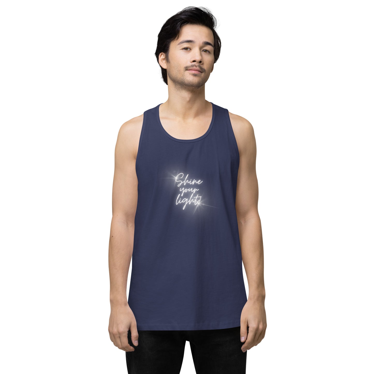 Shine Your Light - Unisex premium tank top