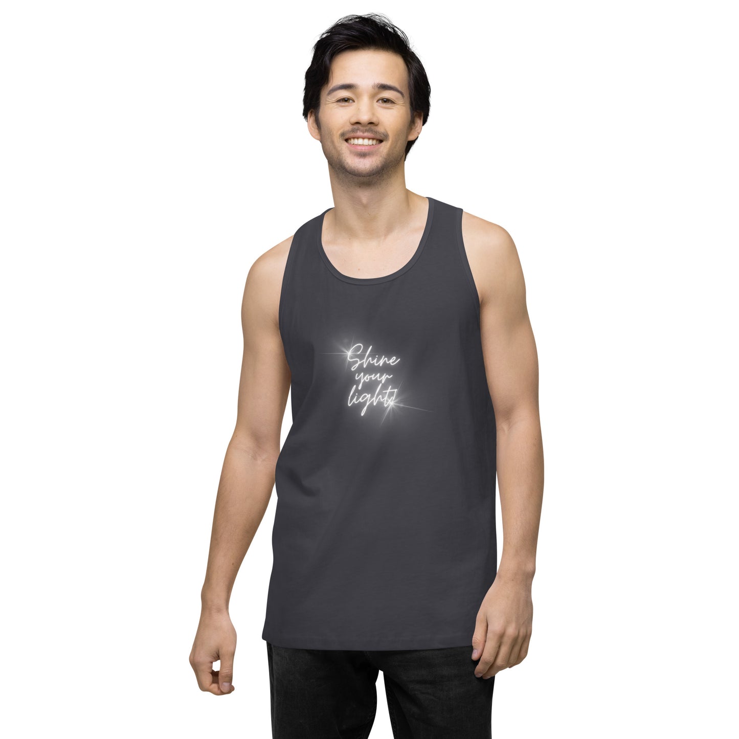 Shine Your Light - Unisex premium tank top