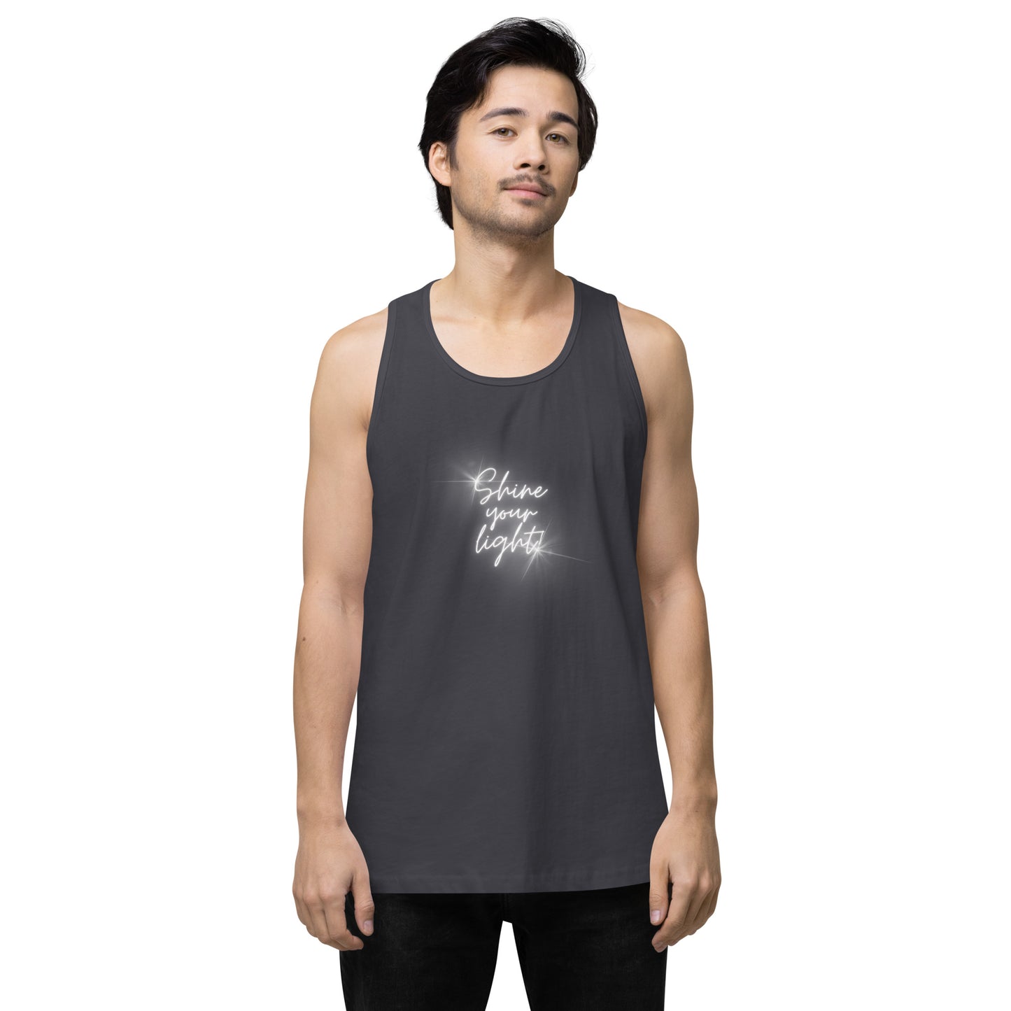 Shine Your Light - Unisex premium tank top