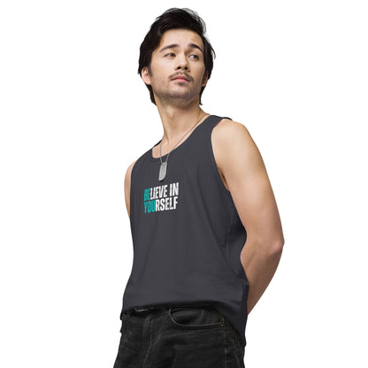 Believe in YOUrself - Unisex premium tank top