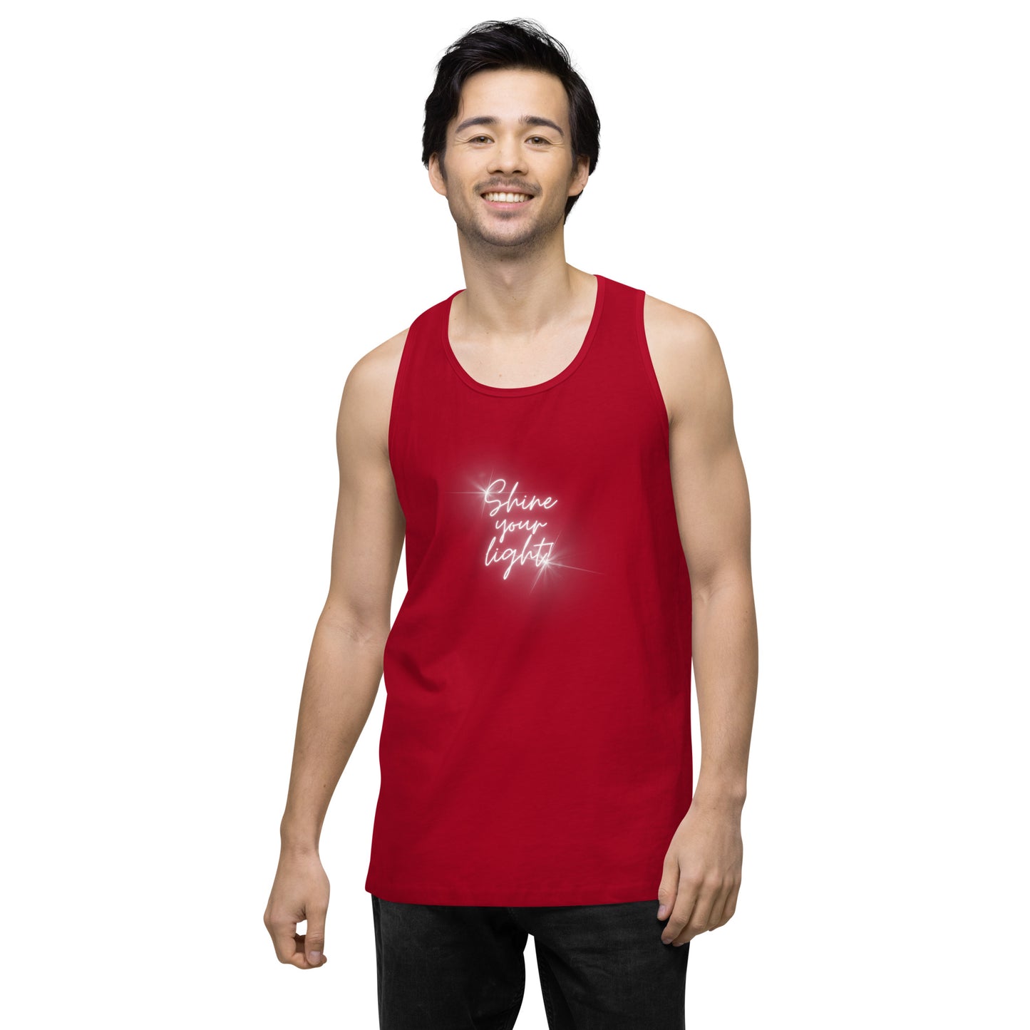 Shine Your Light - Unisex premium tank top