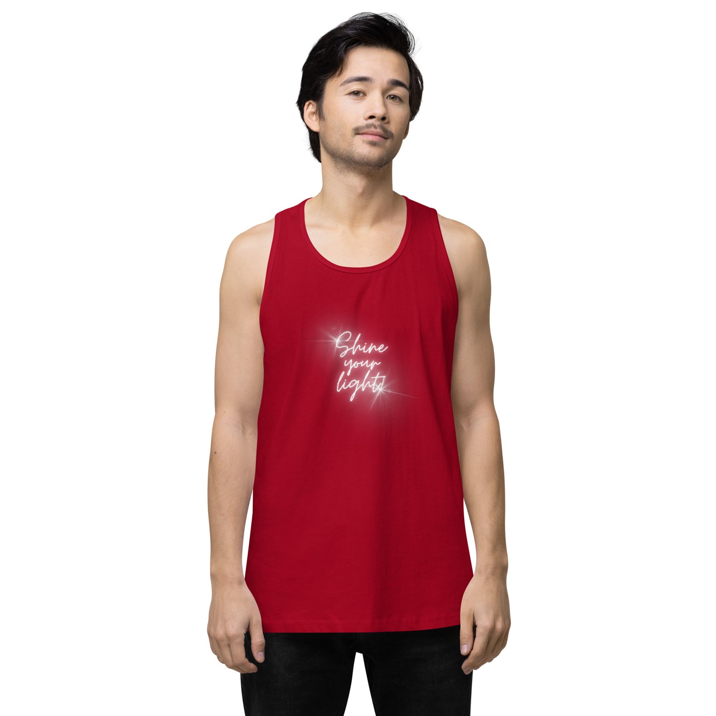 Shine Your Light - Unisex premium tank top