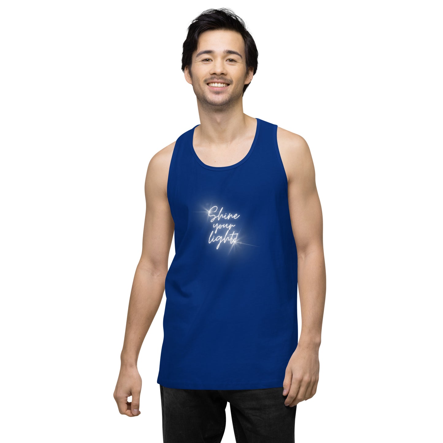 Shine Your Light - Unisex premium tank top