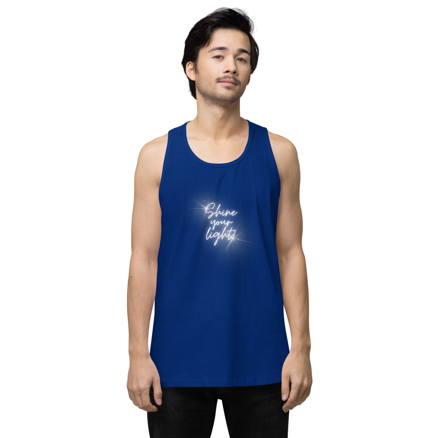 Shine Your Light - Unisex premium tank top