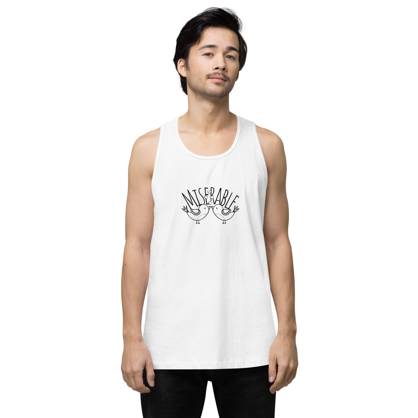 Miserable Love Birds - Unisex premium tank top