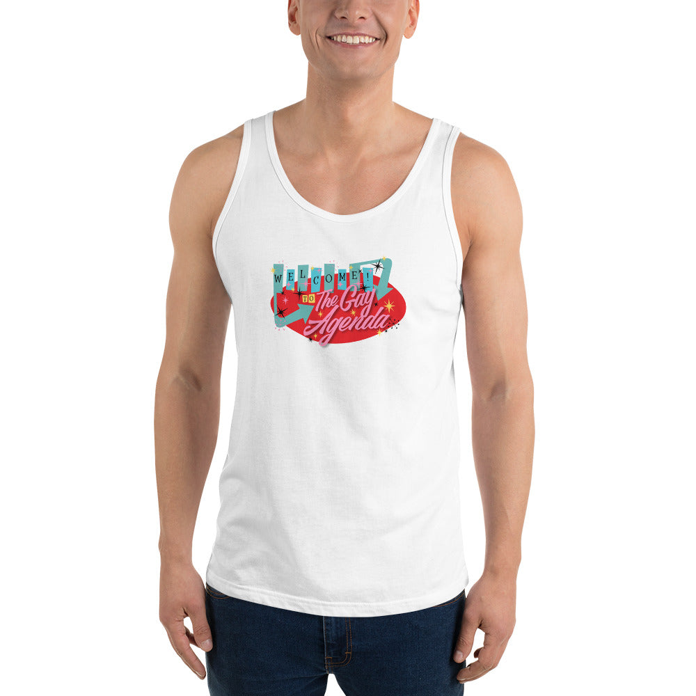 Welcome To The Gay Agenda - Unisex Tank Top