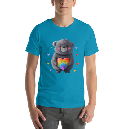 Colorado Pride Bear - Unisex t-shirt