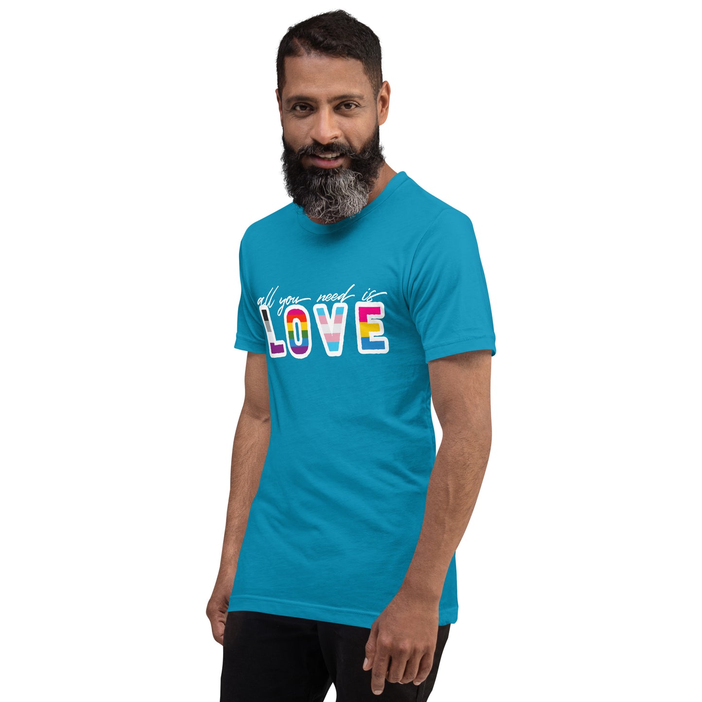 Love Is All You Need - crew neck t-shirt