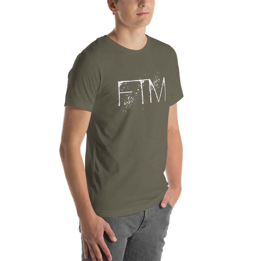 FTM Ink Splatter - Unisex t-shirt