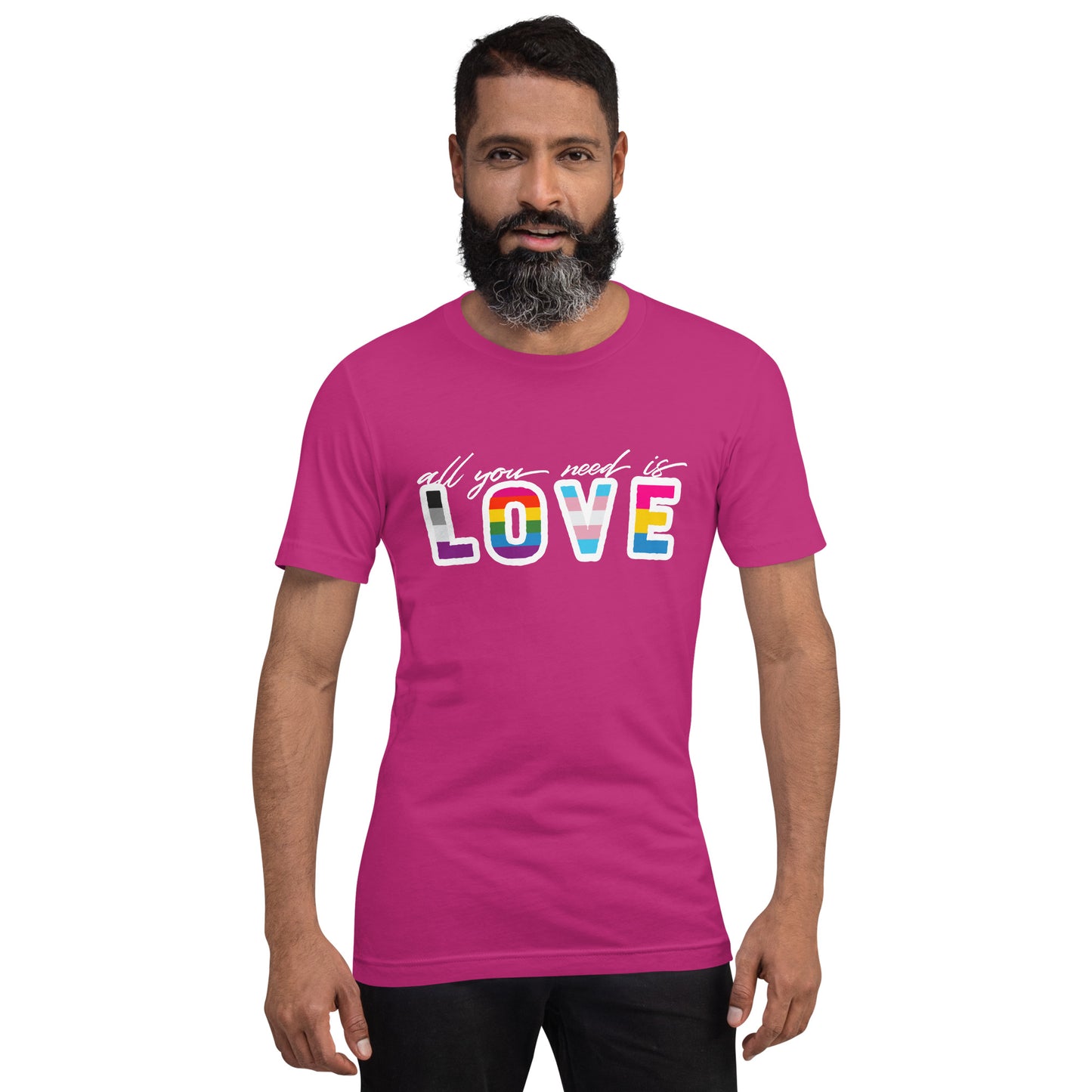 Love Is All You Need - crew neck t-shirt