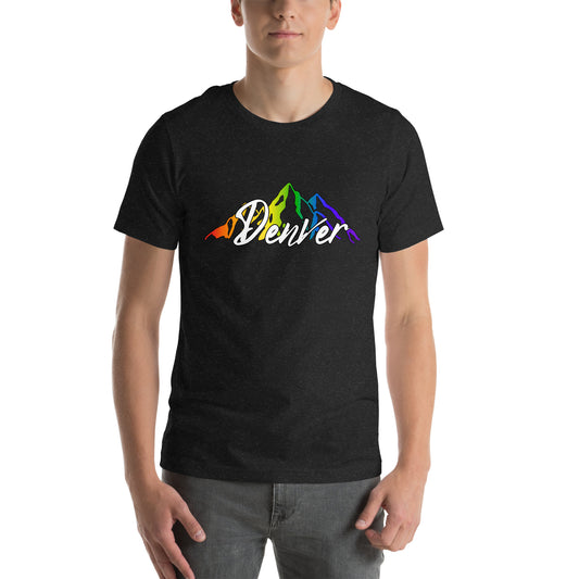 Denver Pride Rocky Mountains - Unisex t-shirt