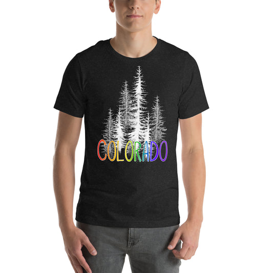 Colorado Pride Forest - Unisex t-shirt