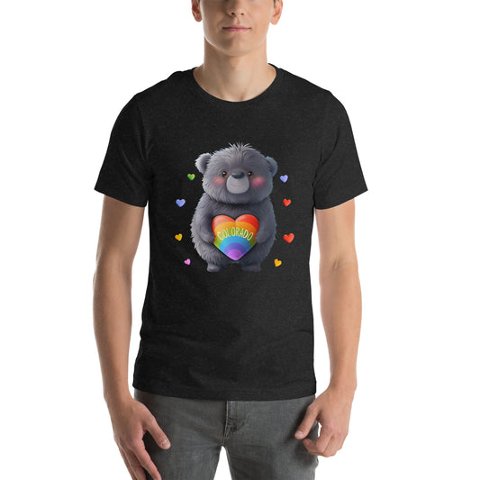 Colorado Pride Bear - Unisex t-shirt