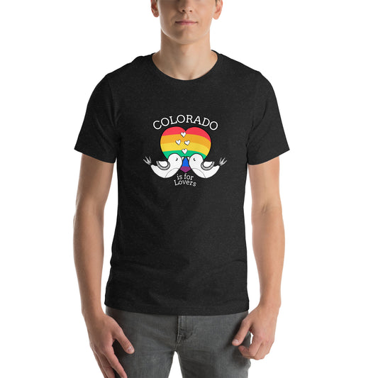 Colorado Is For Lovers Pride Tee - Unisex t-shirt