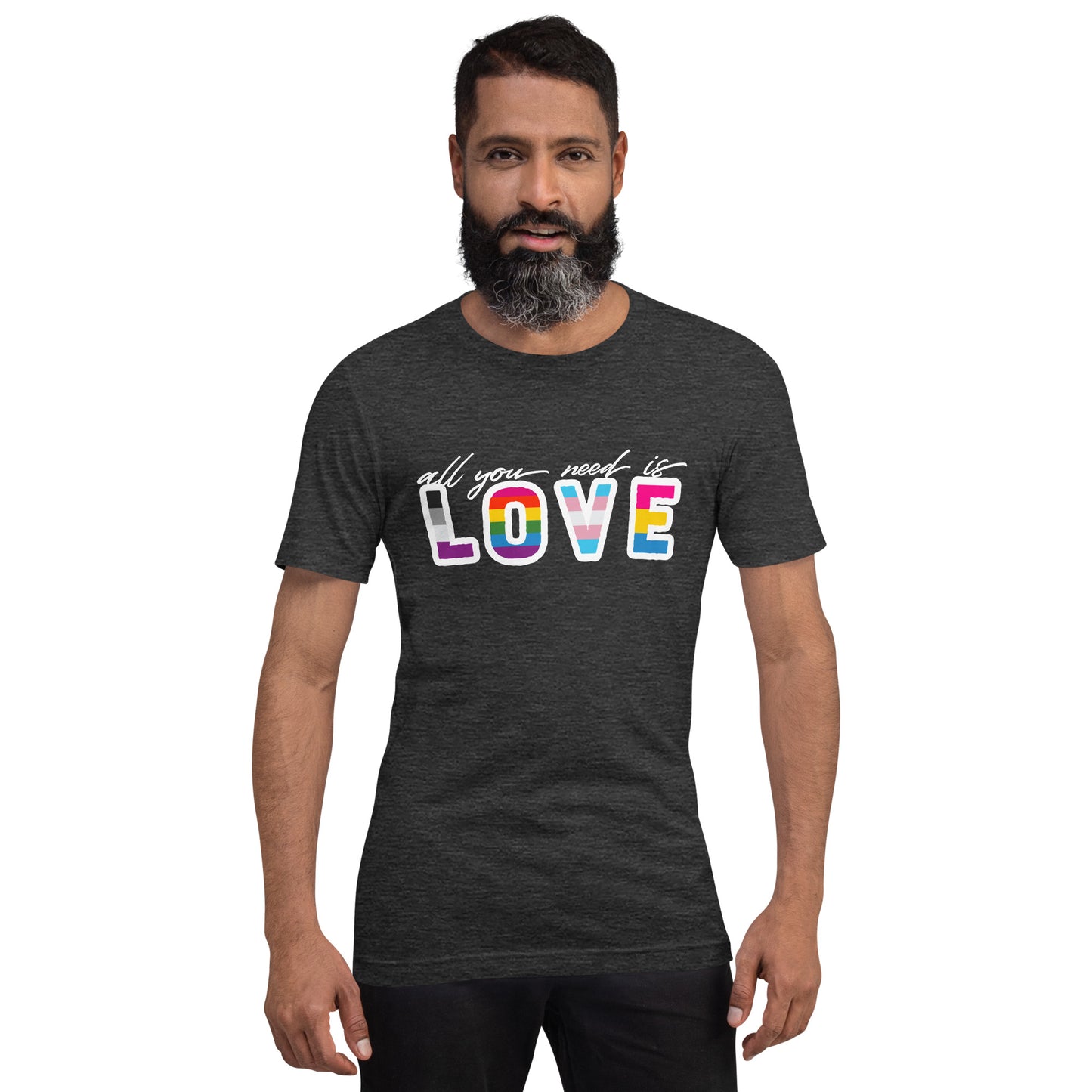Love Is All You Need - crew neck t-shirt