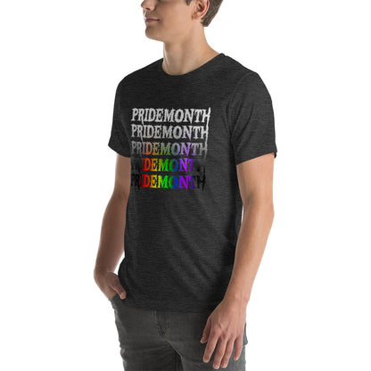 Pride Month Demon - Unisex t-shirt