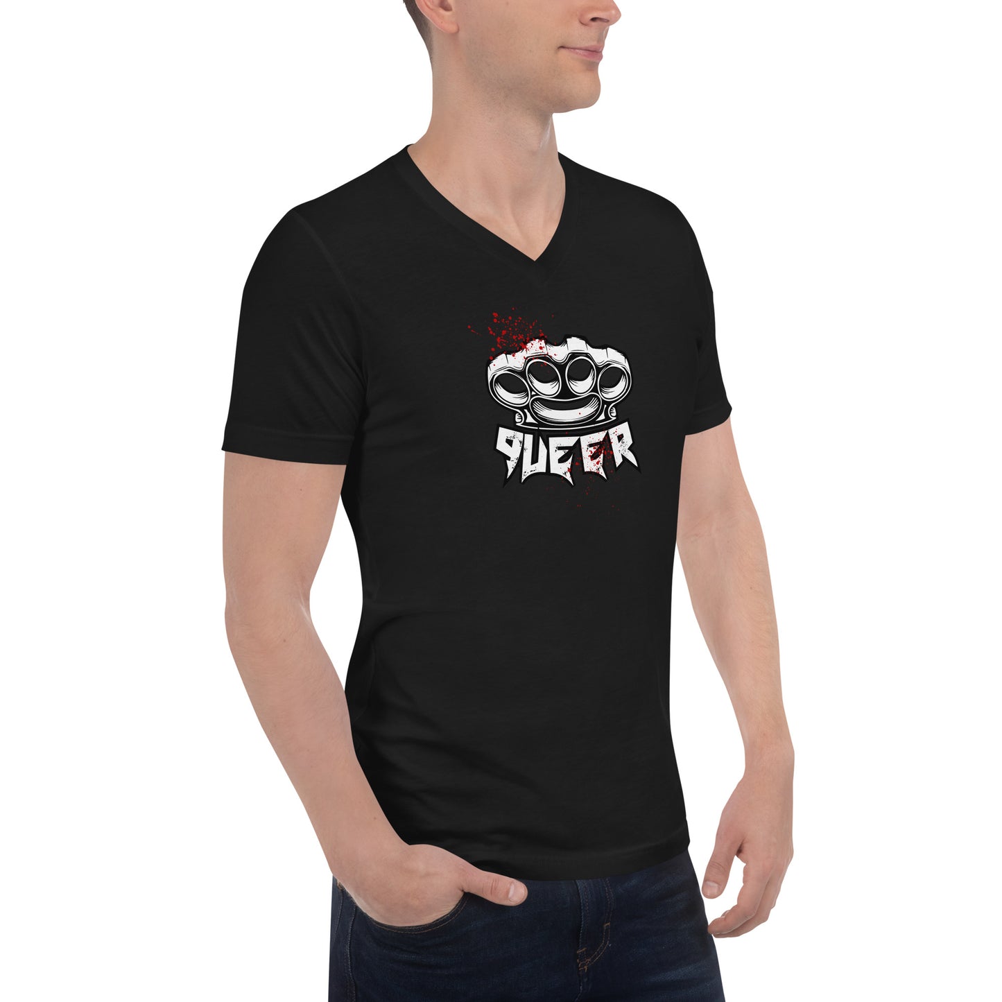 Queer - Unisex Short Sleeve V-Neck T-Shirt