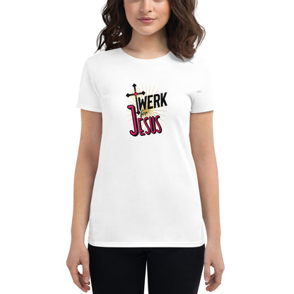 Twerk For Jesus - Women's short sleeve t-shirt