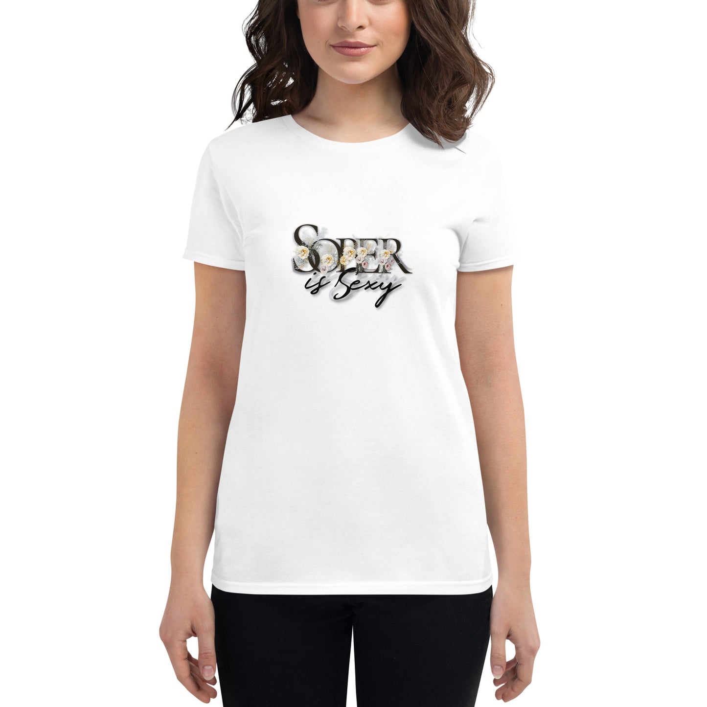 Sober is Sexy - Women's short sleeve t-shirt