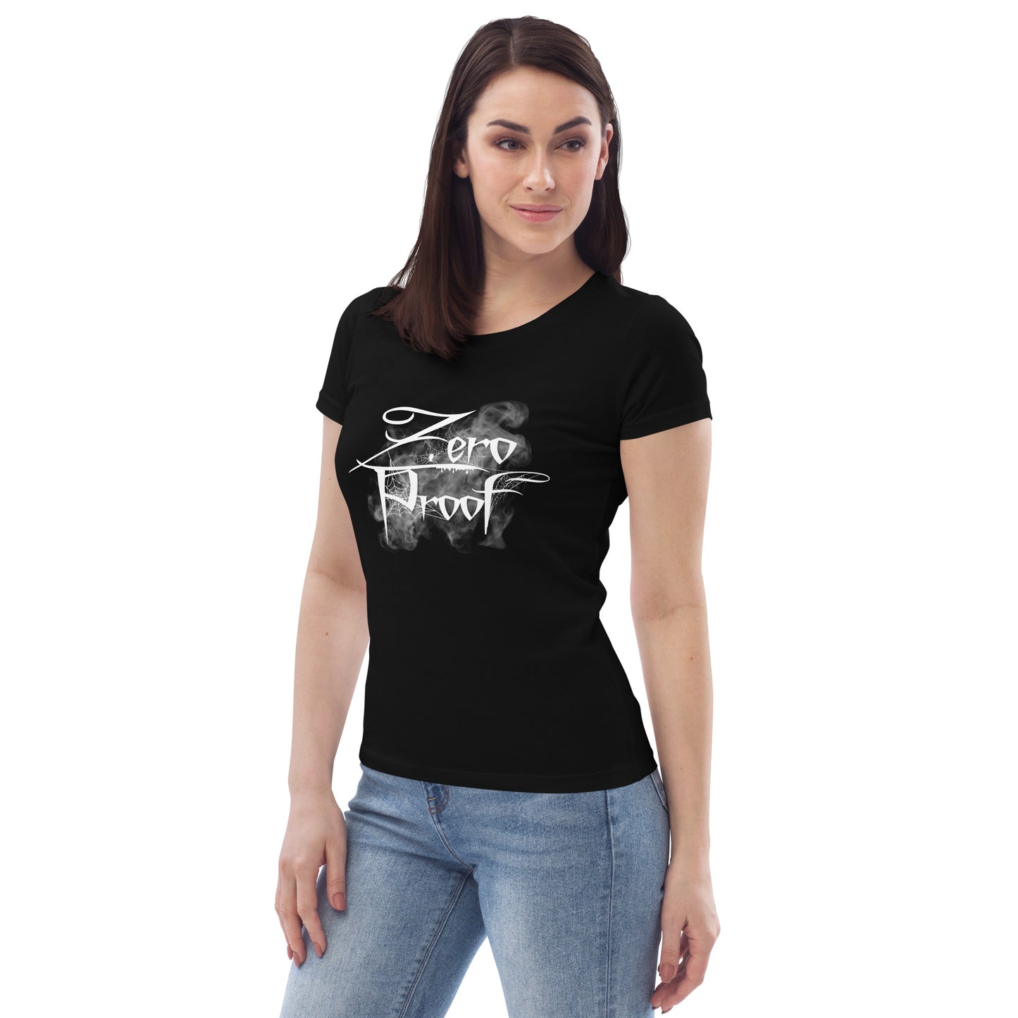 Zero Proof Spiderwebs - Women's fitted eco tee