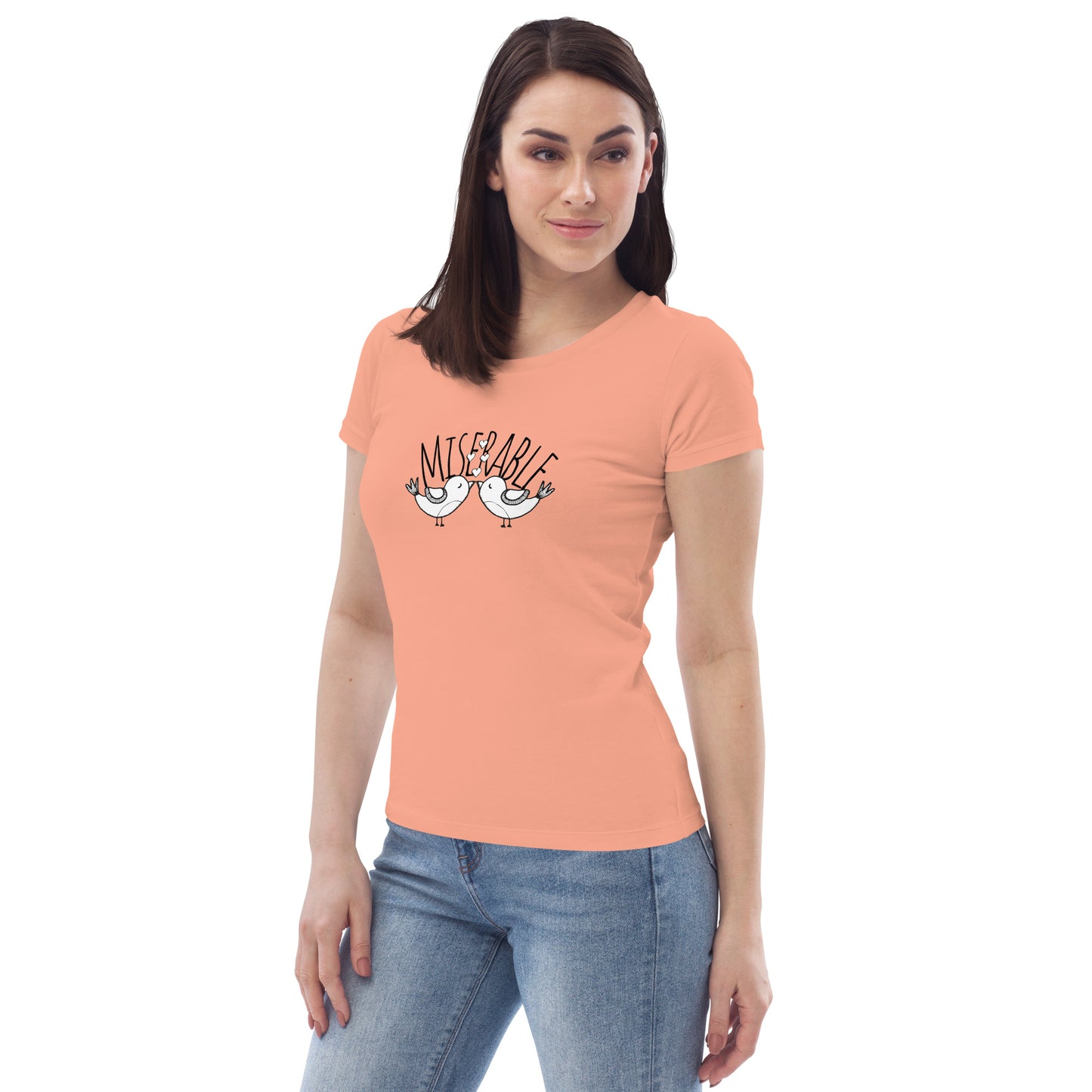 Miserable Love Birds - Women's fitted eco tee