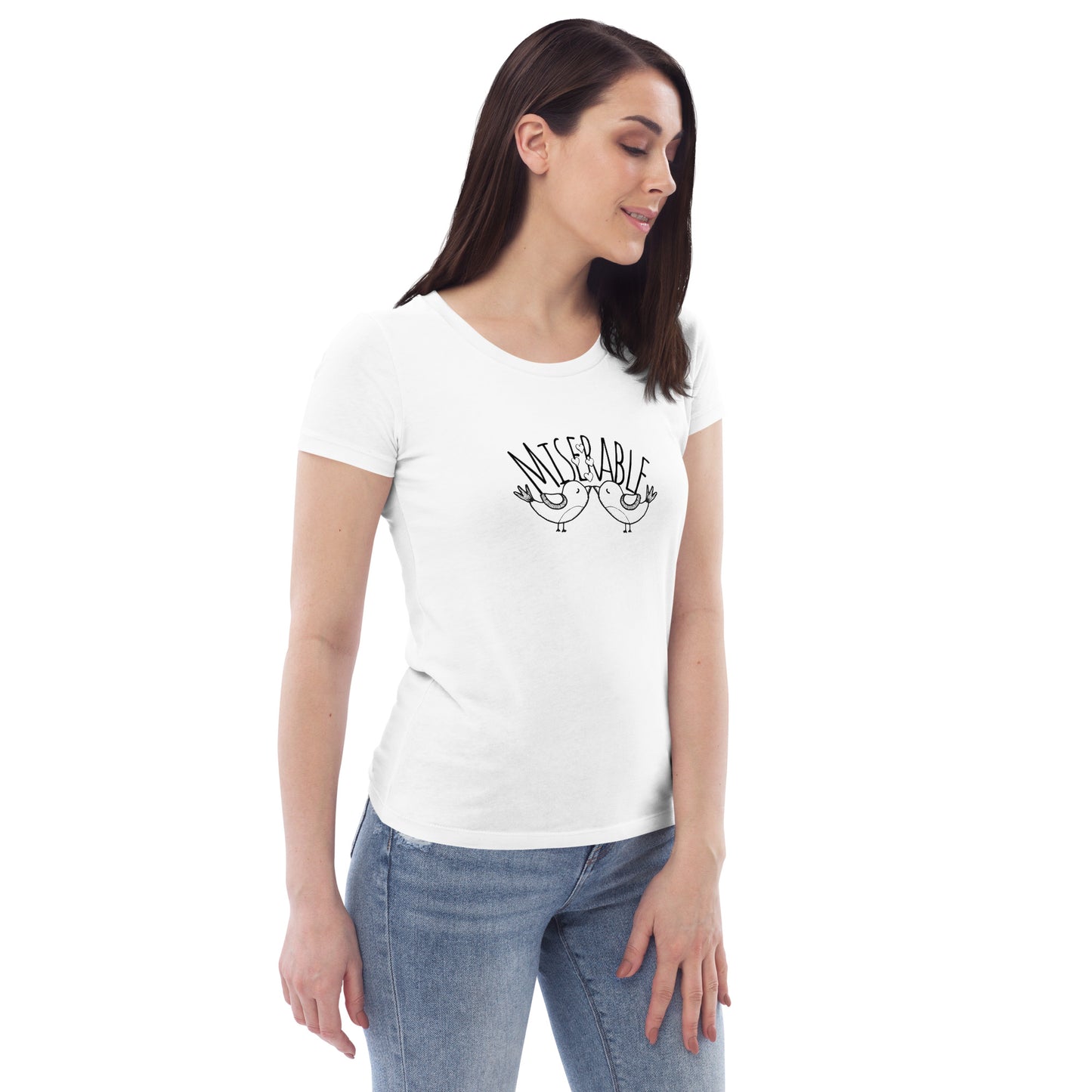 Miserable Love Birds - Women's fitted eco tee