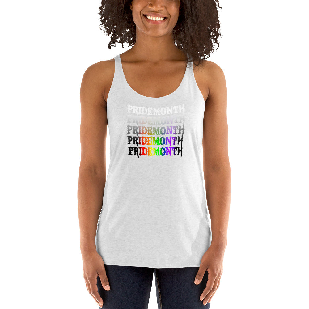 Pride Month Demon - Women's Racerback Tank