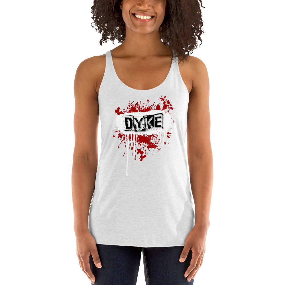 Dyke Punk - Women's Racerback Tank