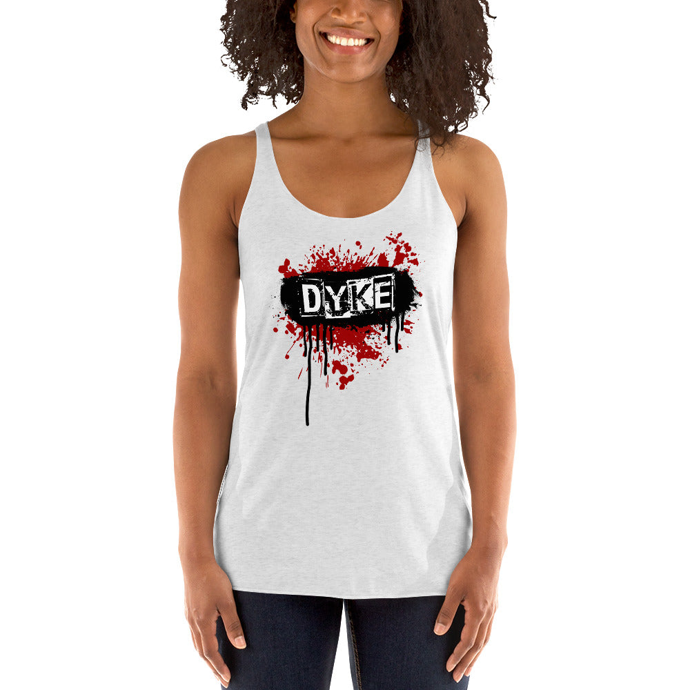 Dyke Punk - Women's Racerback Tank