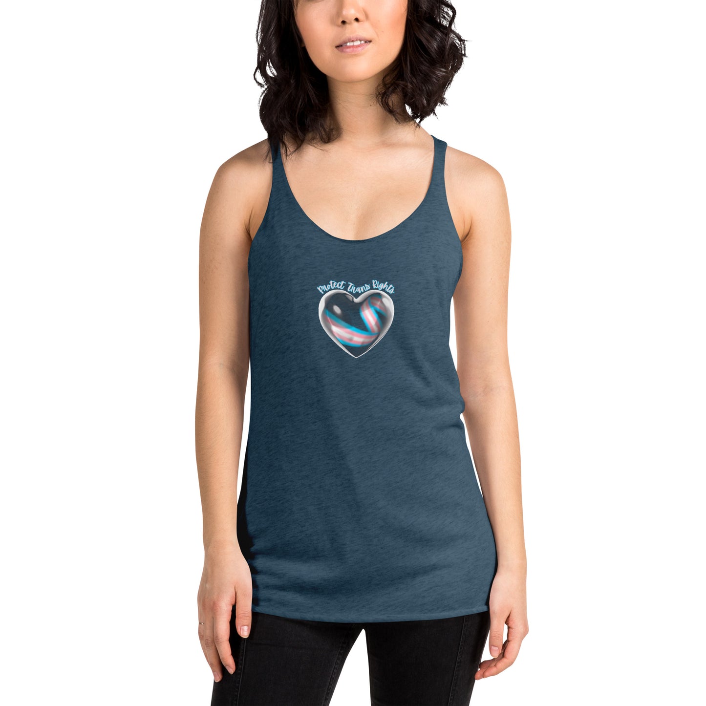 Protect Trans Rights - Women's Racerback Tank