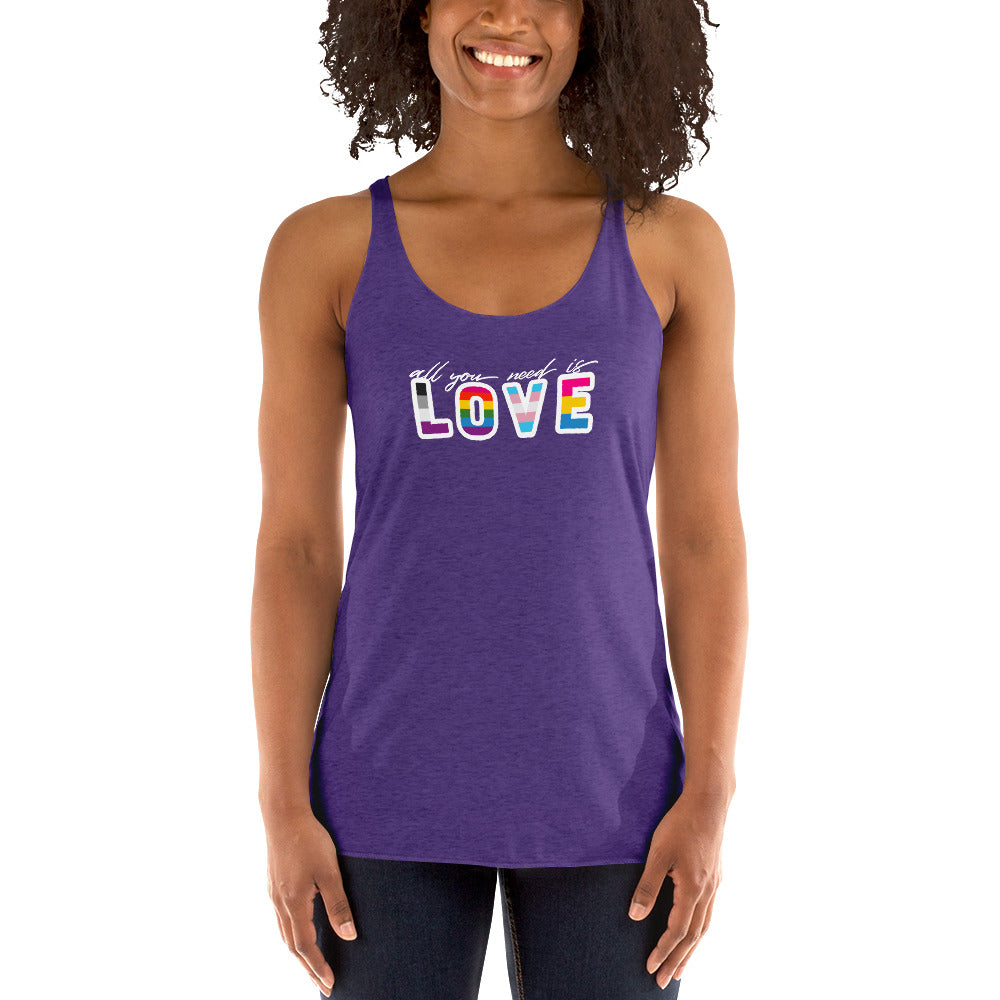 Love is All You Need - Women's Racerback Tank