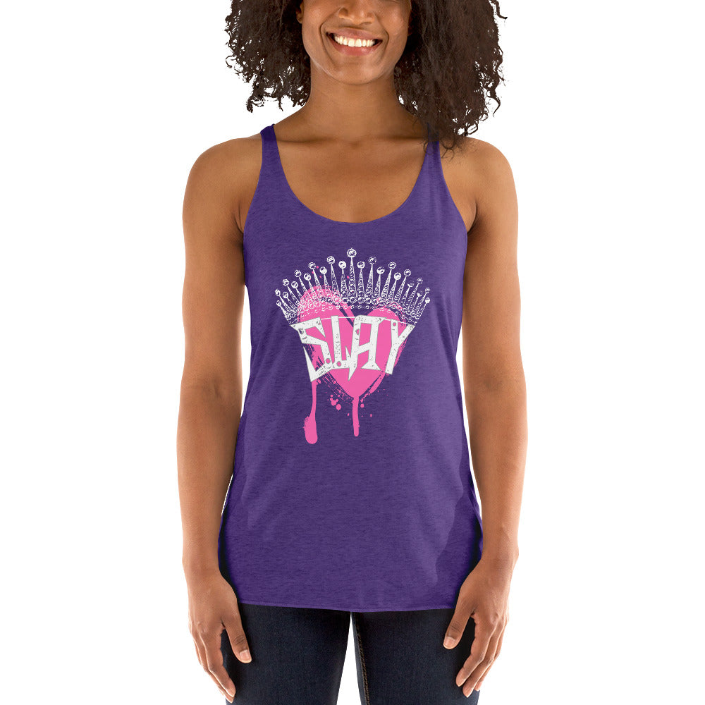 Slay Crown - Women's Racerback Tank