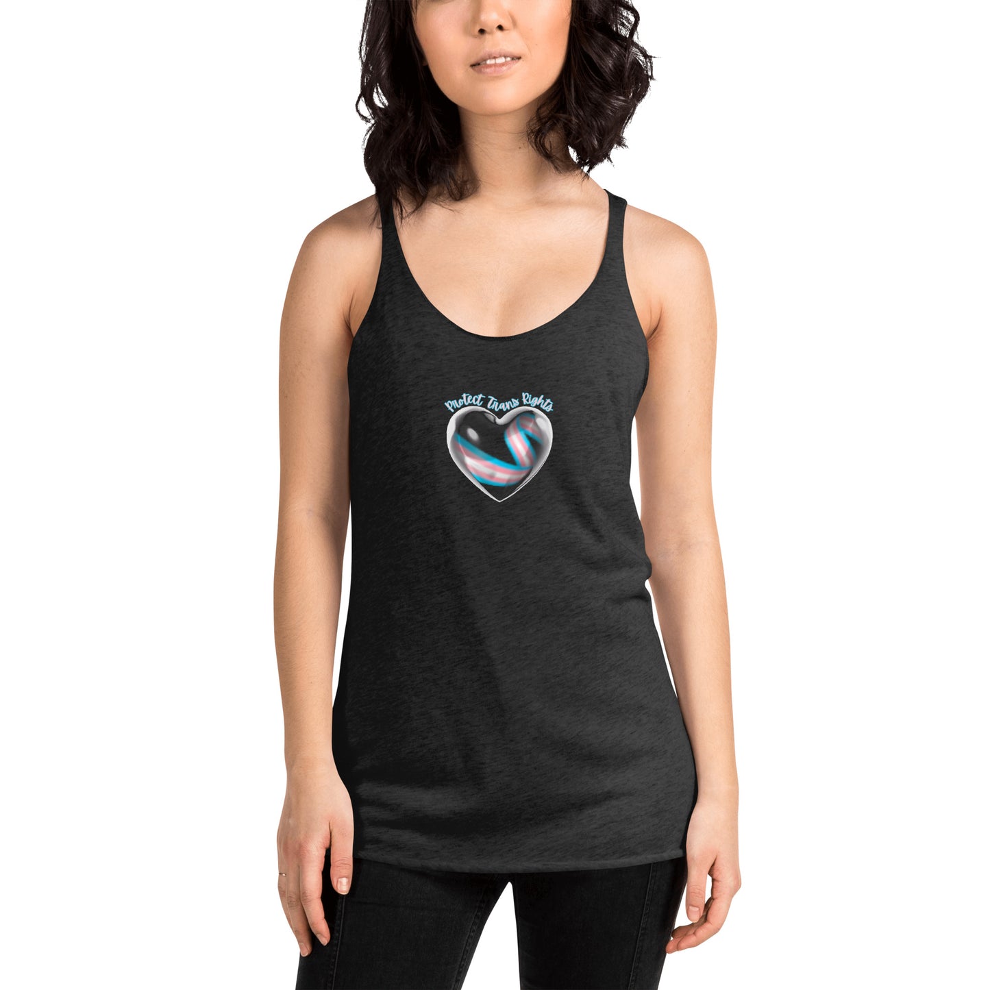 Protect Trans Rights - Women's Racerback Tank