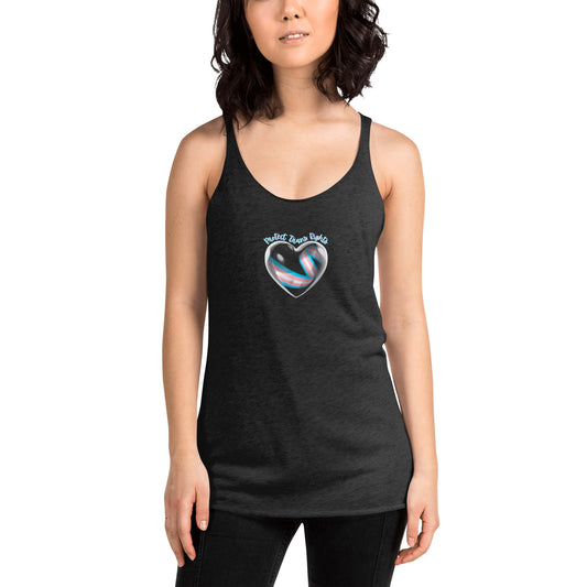 Protect Trans Rights - Women's Racerback Tank