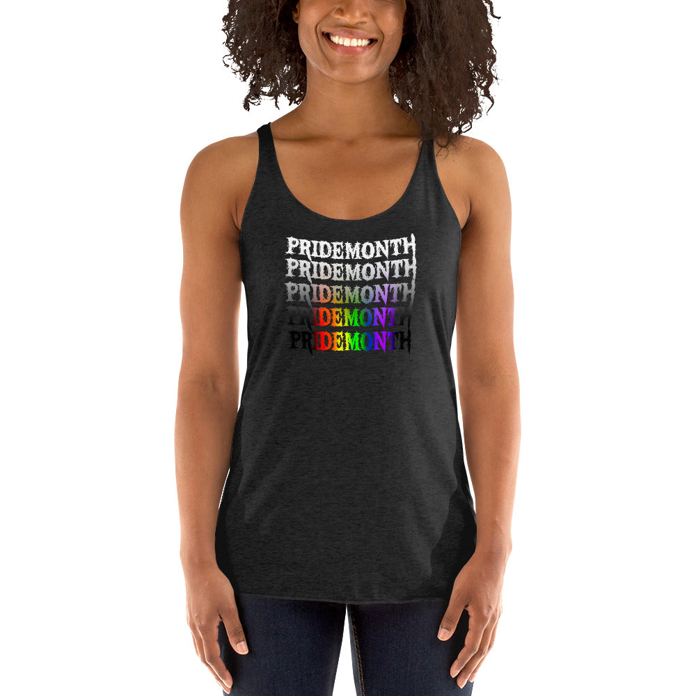 Pride Month Demon - Women's Racerback Tank