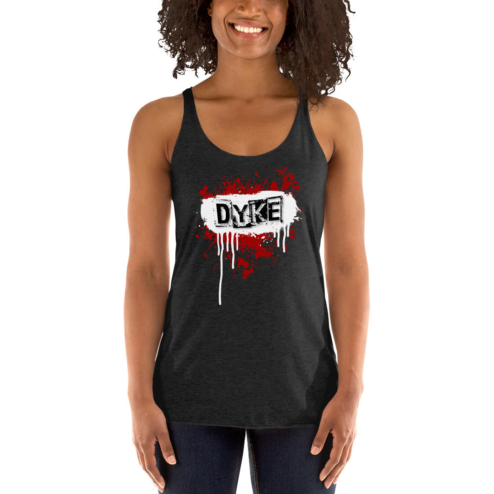 Dyke Punk - Women's Racerback Tank