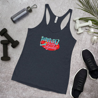 Welcome To The Gay Agenda - Women's Racerback Tank