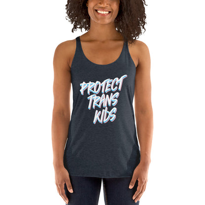 Protect Trans Kids - Women's Racerback Tank
