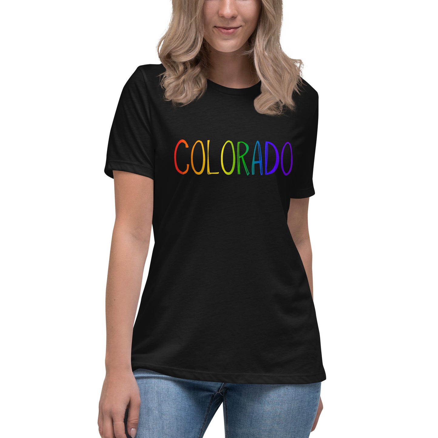 Colorado Pride Rainbow - Women's Relaxed T-Shirt