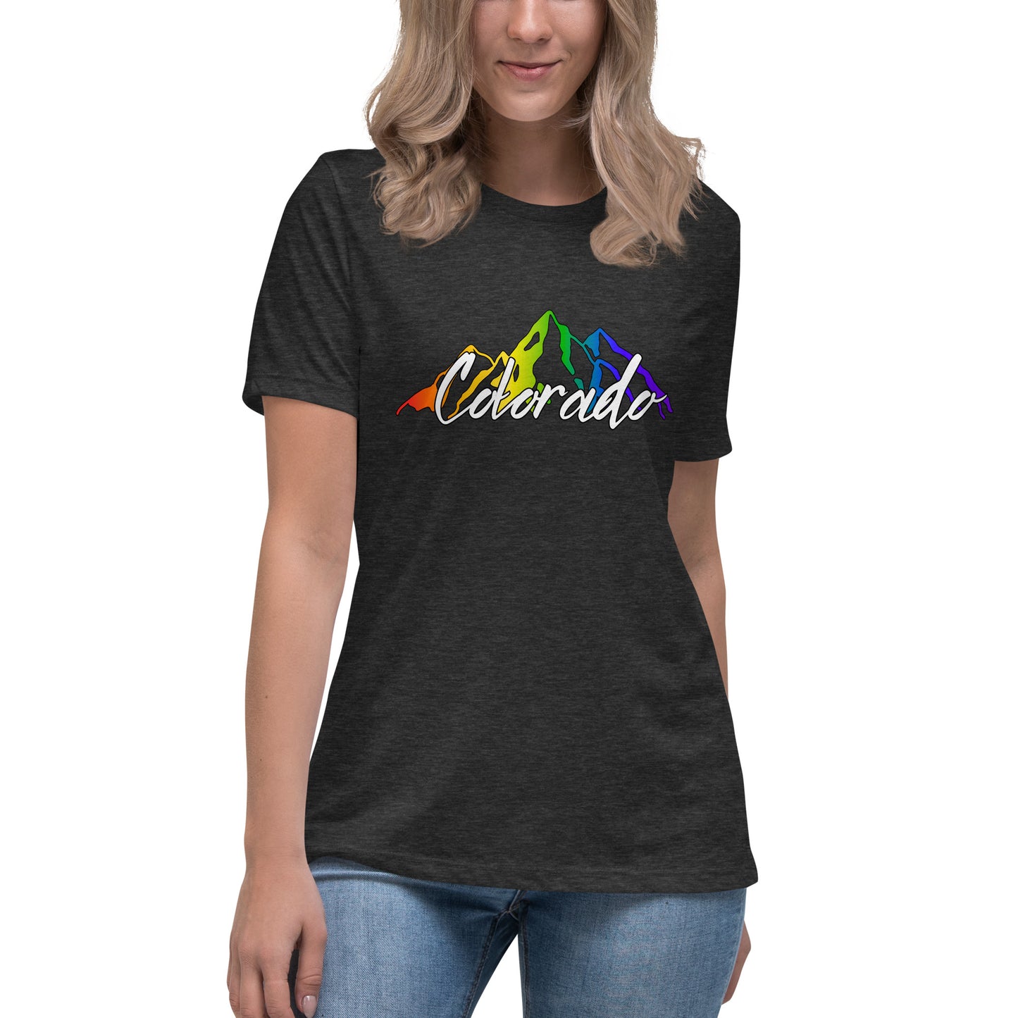 Colorado Pride Mountains - Women's Relaxed T-Shirt