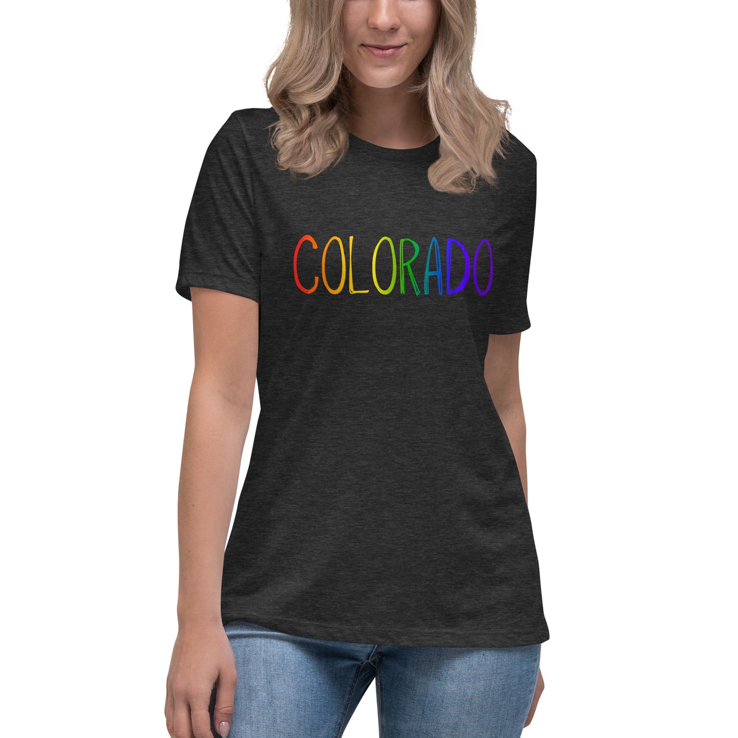 Colorado Pride Rainbow - Women's Relaxed T-Shirt