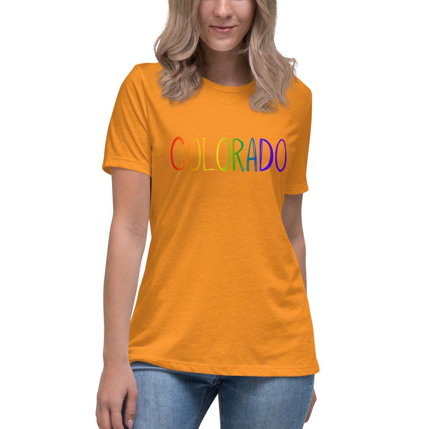 Colorado Pride Rainbow - Women's Relaxed T-Shirt