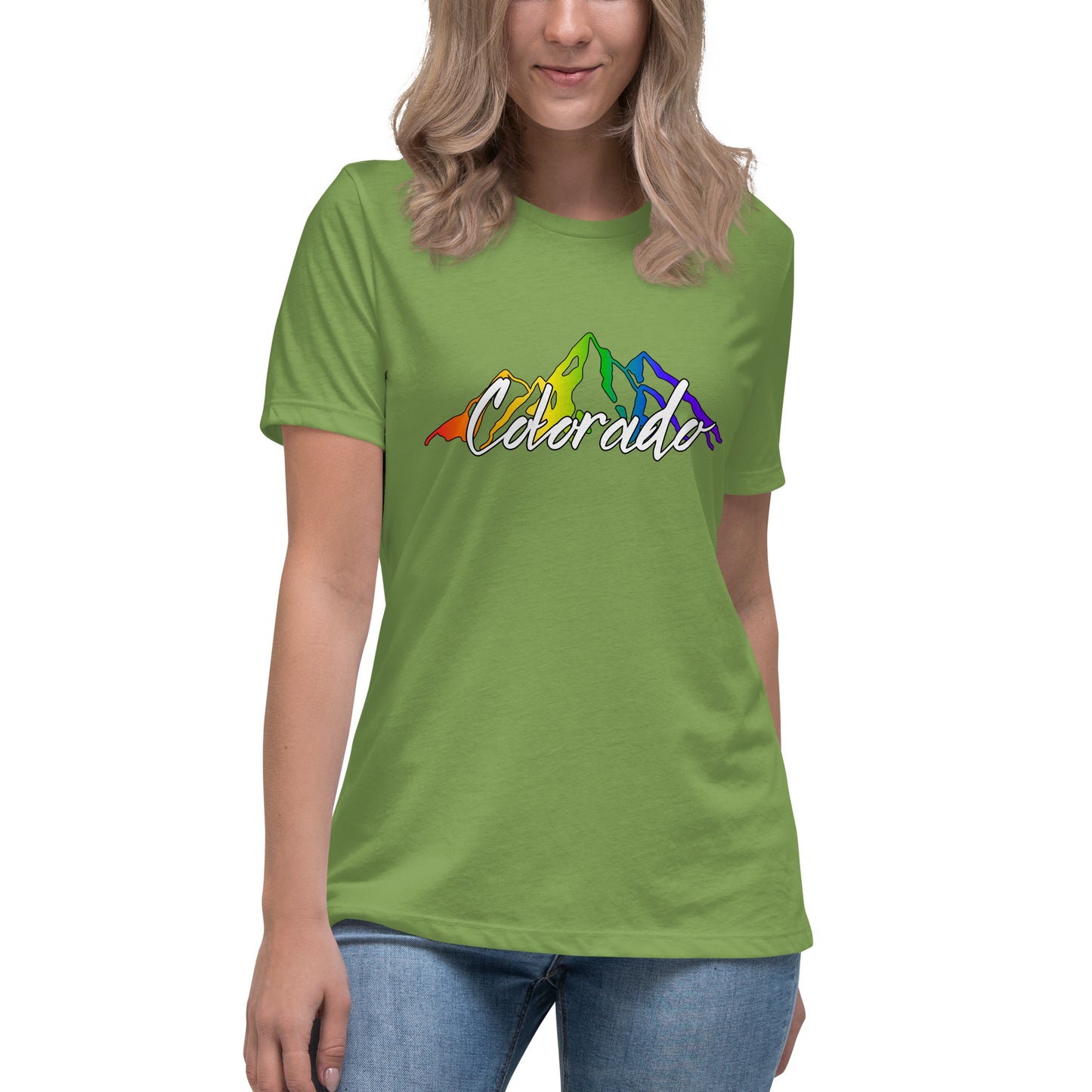 Colorado Pride Mountains - Women's Relaxed T-Shirt