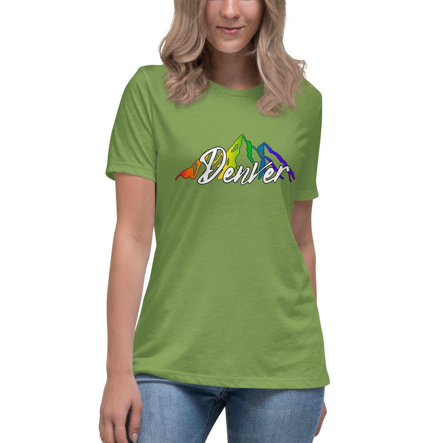 Denver Pride Mountains - Women's Relaxed T-Shirt